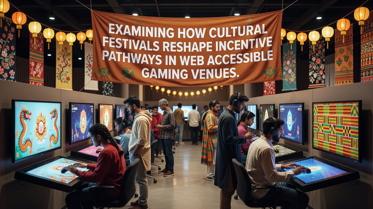 Cultural festival decorations integrated into online gaming platform interfaces during major events