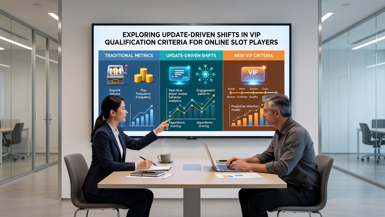 Chart displaying regional differences in VIP tier requirements across online slot platforms
